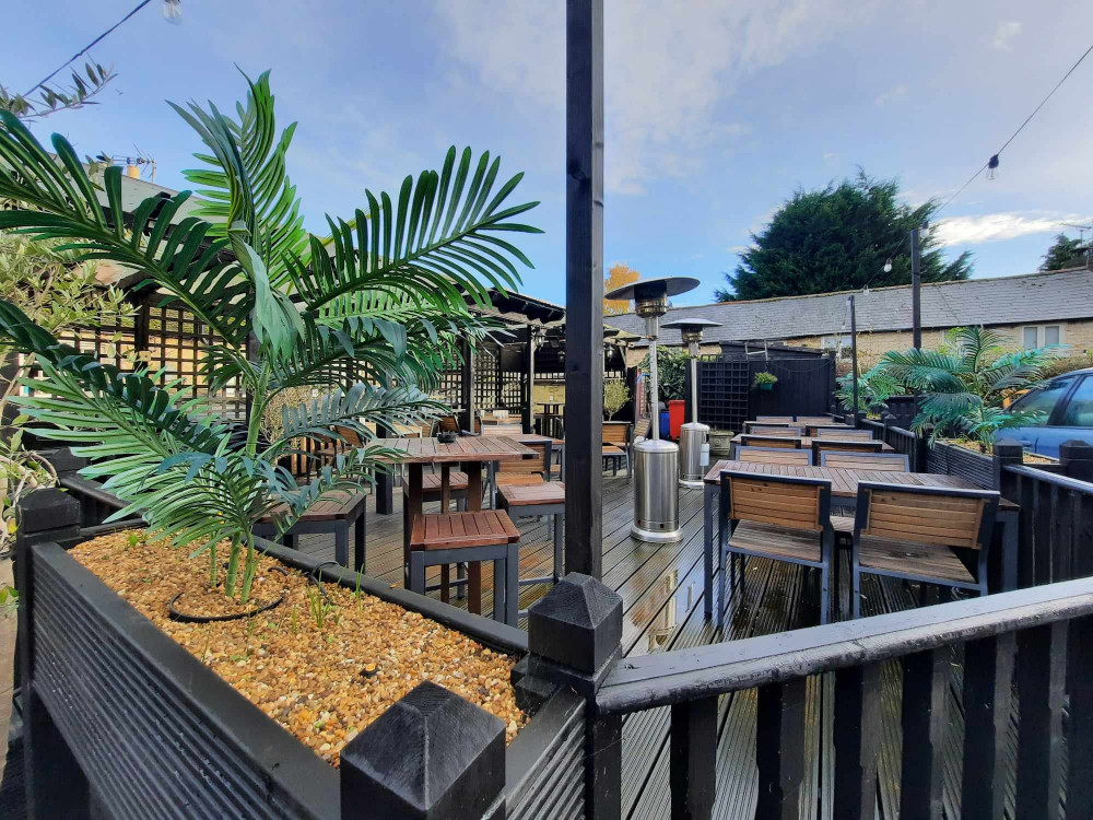 The marquee will be out on the decking, but the sun looks set to shine for the event! Image credit: Nub News. The marquee will be out on the decking, but the sun looks set to shine for the event! Image credit: Nub News.