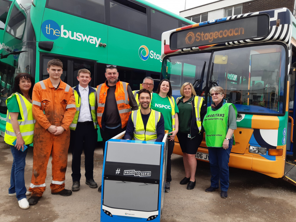 Volunteers on the WoW Bus (image supplied)