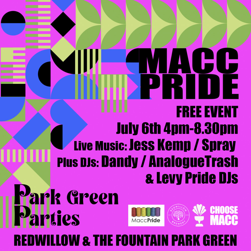 Macc Pride Park Green Carpark Party