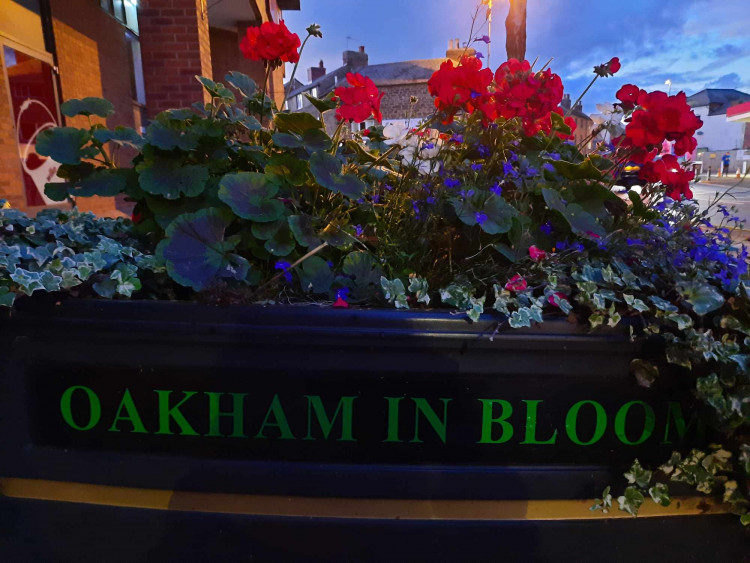 The Oakham in Bloom gardening competition is open now. Image credit: Nub News.  