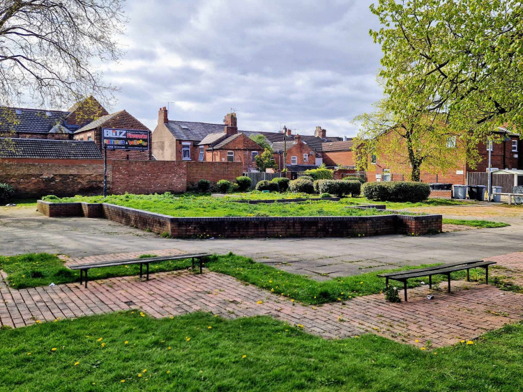The Wishing Well is proposing to deliver a Multi-Use Games Area (MUGA), on derelict land in Hightown, near Jubilee Gardens (Ryan Parker).
