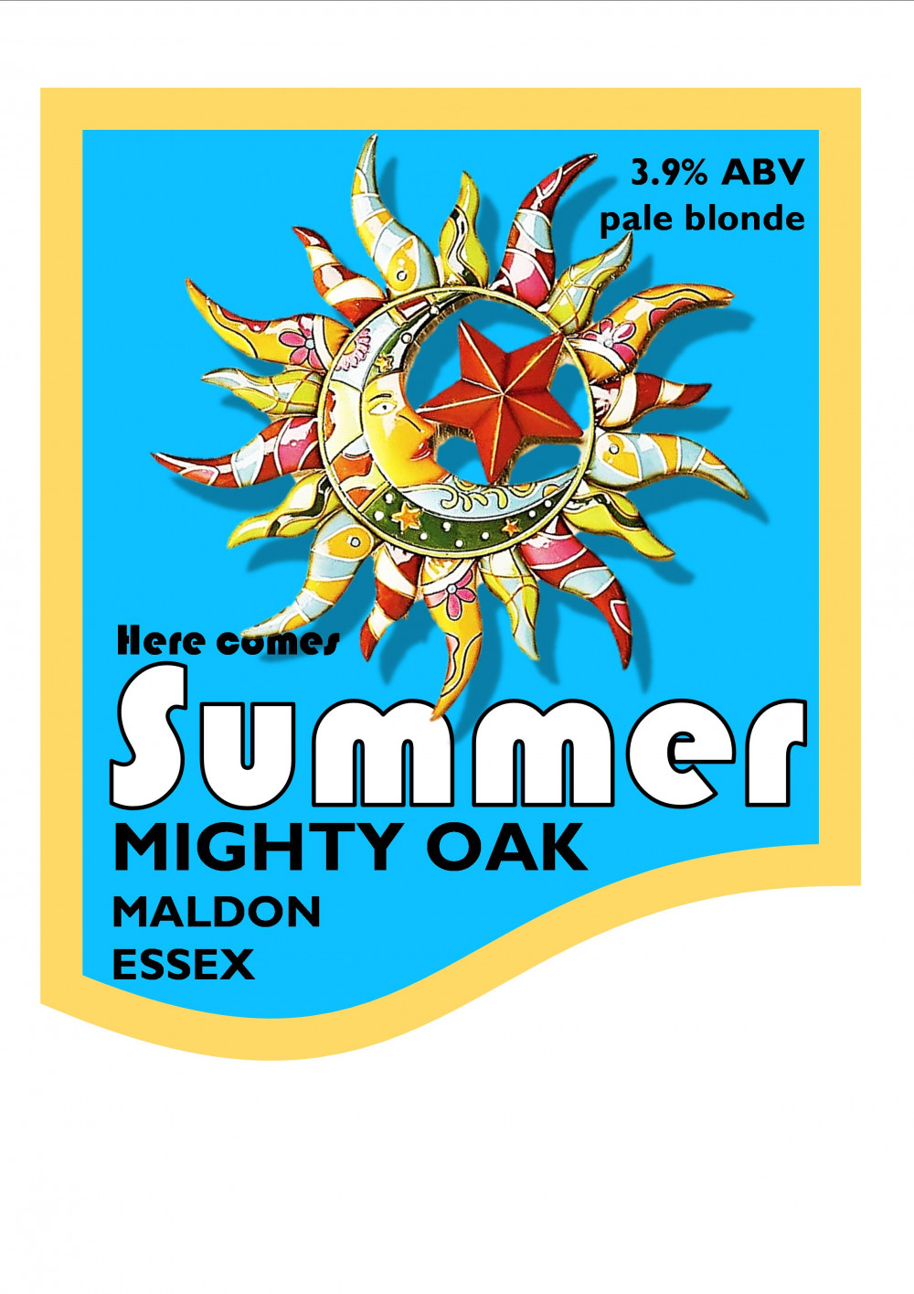 The Mighty Oak Brewing Co Summer special. The Mighty Oak Brewing Co Summer special.