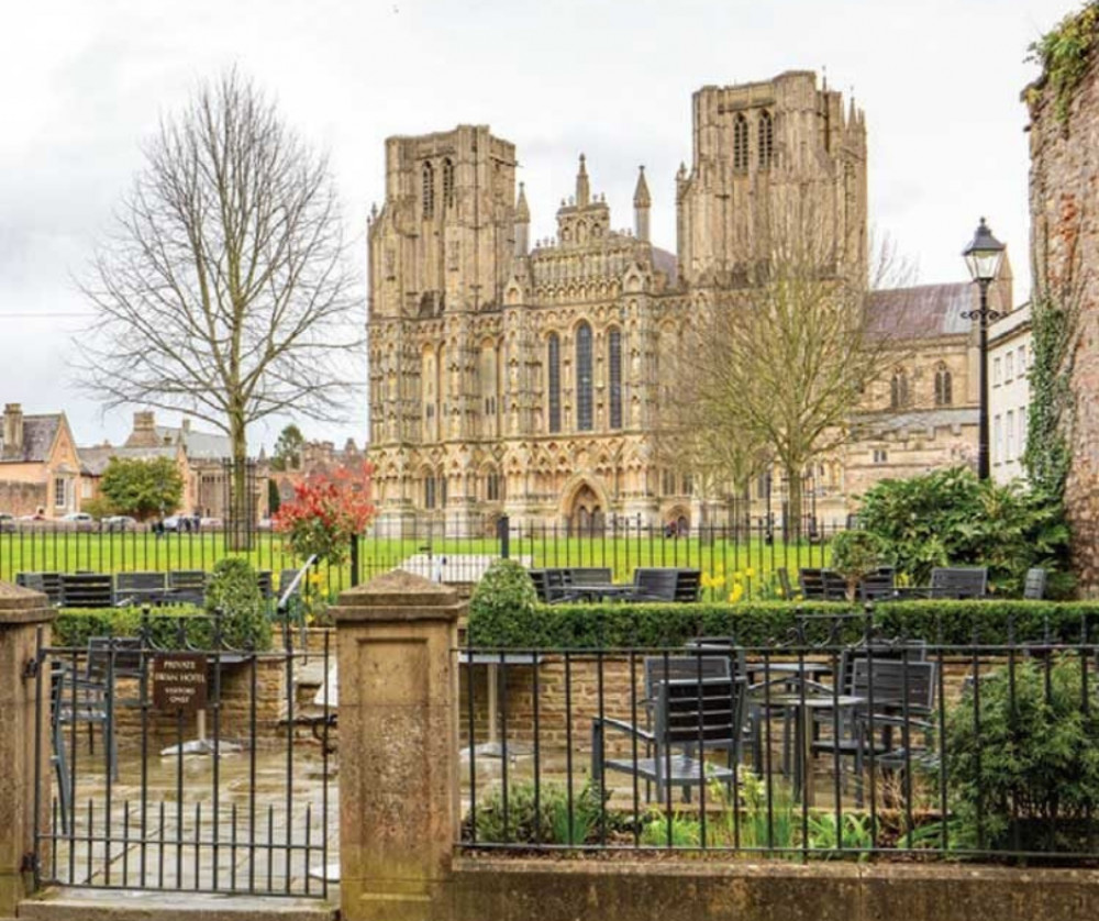 The historic 850-year-old Wells Cathedral, the seat of the Bishops of Bath and Wells, was a key factor in the city’s top ranking.