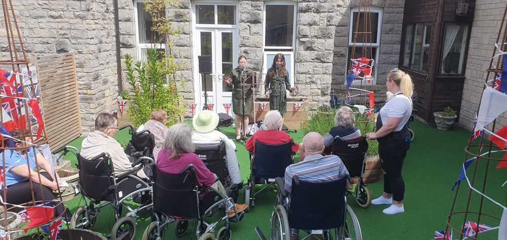 D-Day Concert at St Benedict's Nursing Home.1