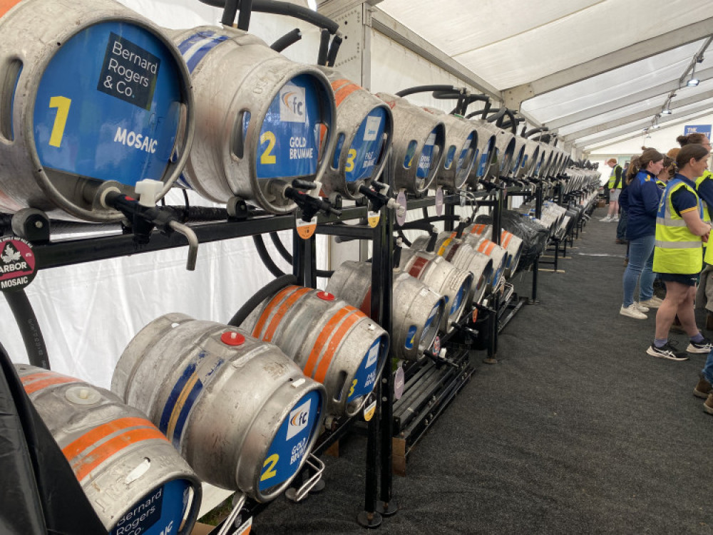 Around 200 beers will be on offer! (image by James Smith)