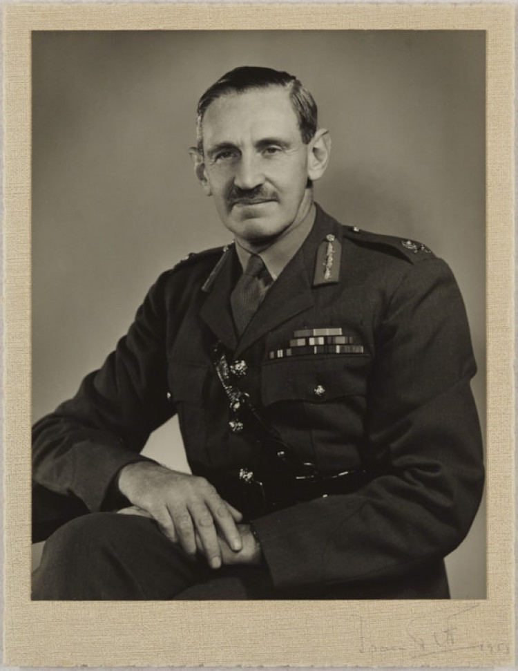 George Drew Fanshawe of the 86th Field Regiment in Hertfordshire (image supplied)