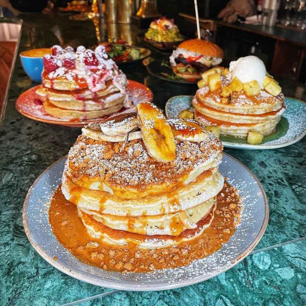 Dark Horse on Mumbles Road has a range of pancakes on offer. Image: Dark Horse