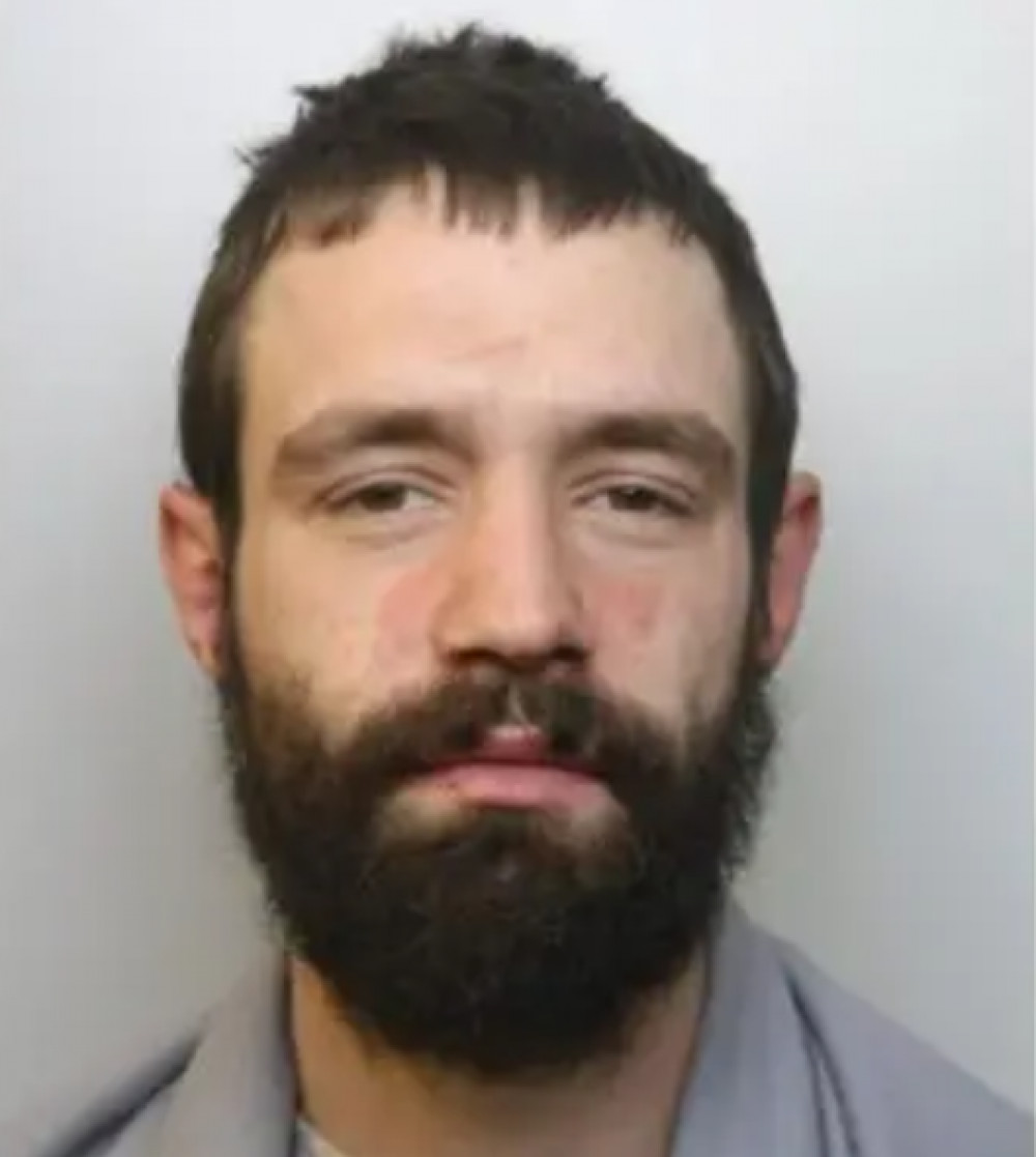 Ashley Wells has also been jailed for three months (image via Avon and Somerset Constabulary)