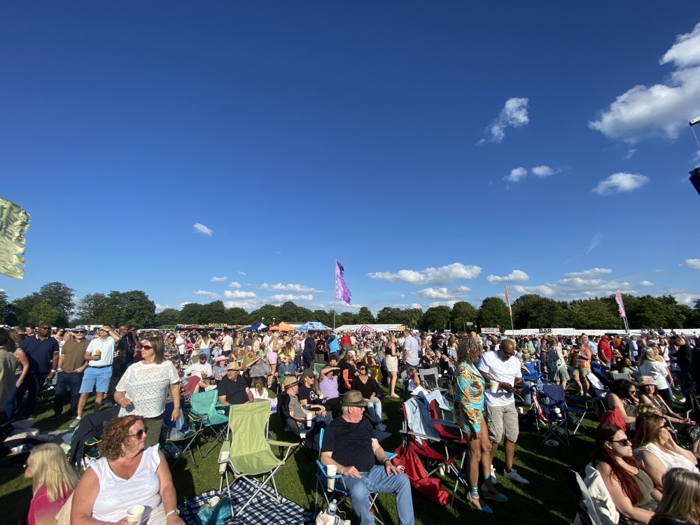 Thousands of people from across Essex and afar attended the event. (Photo: Chloe Brewster) 