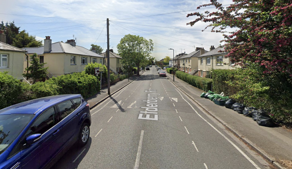 On 11 June at 7:01pm, the first floor of a two-storey home caught fire in Elderberry Road, Ealing (credit: Google Maps).