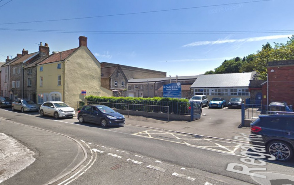 St. Paul's Church Of England VC Junior School On The A361 Paul Street In Shepton Mallet. CREDIT: Google Maps. 