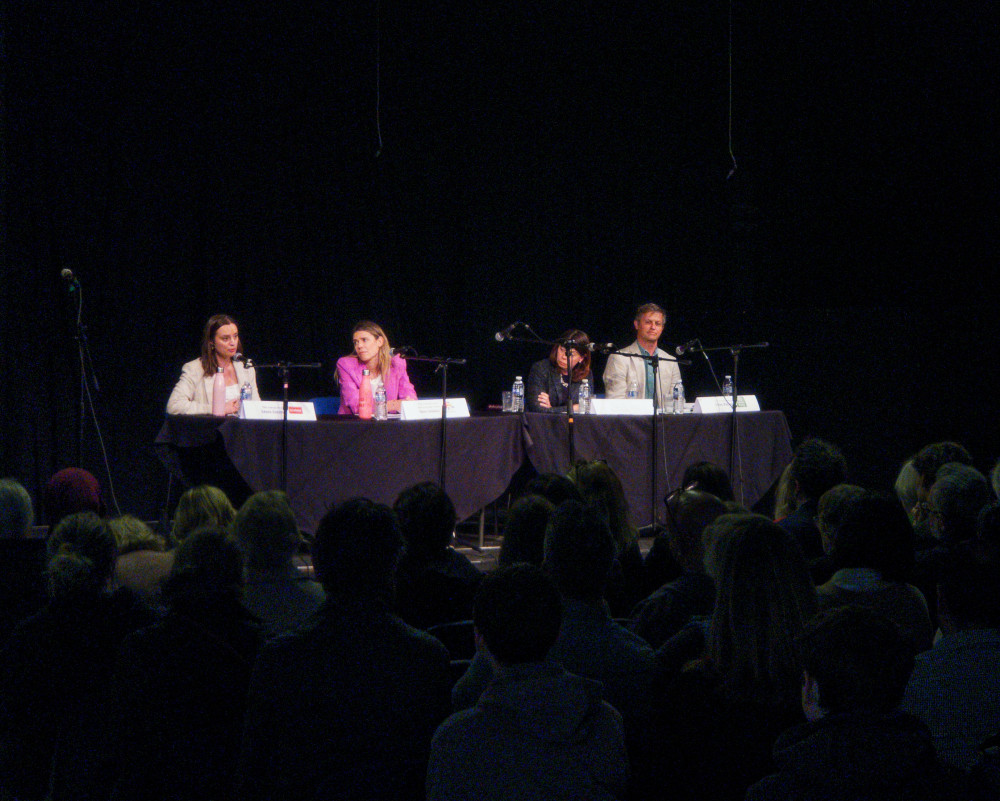 Richmond Park candidates faced residents at Grey Court School hustings on Tuesday, 11 June (Credit: Oliver Monk). Richmond Park candidates faced residents at Grey Court School hustings on Tuesday, 11 June (Credit: Oliver Monk).