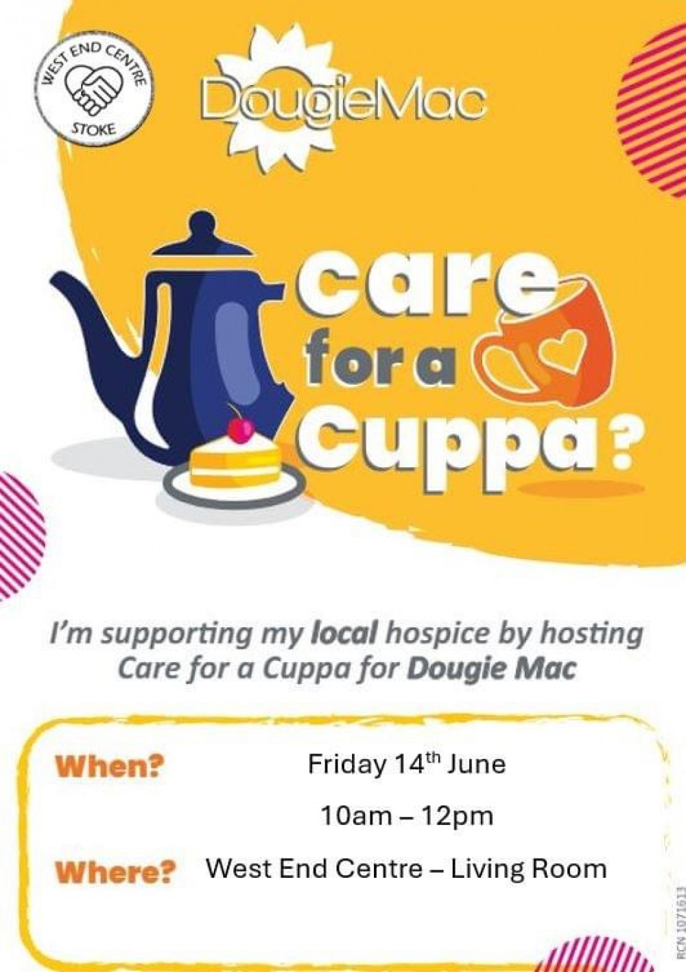 Dougie Mac Coffee Morning