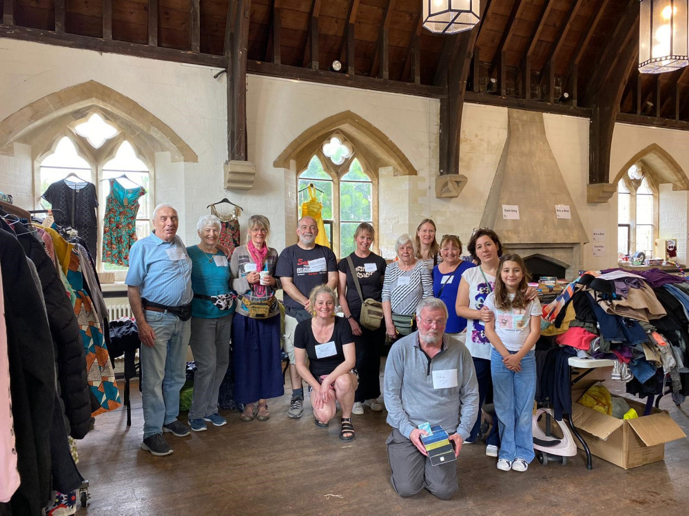  People For Packsaddle volunteers who helped at their recent jumble sale (image supplied)