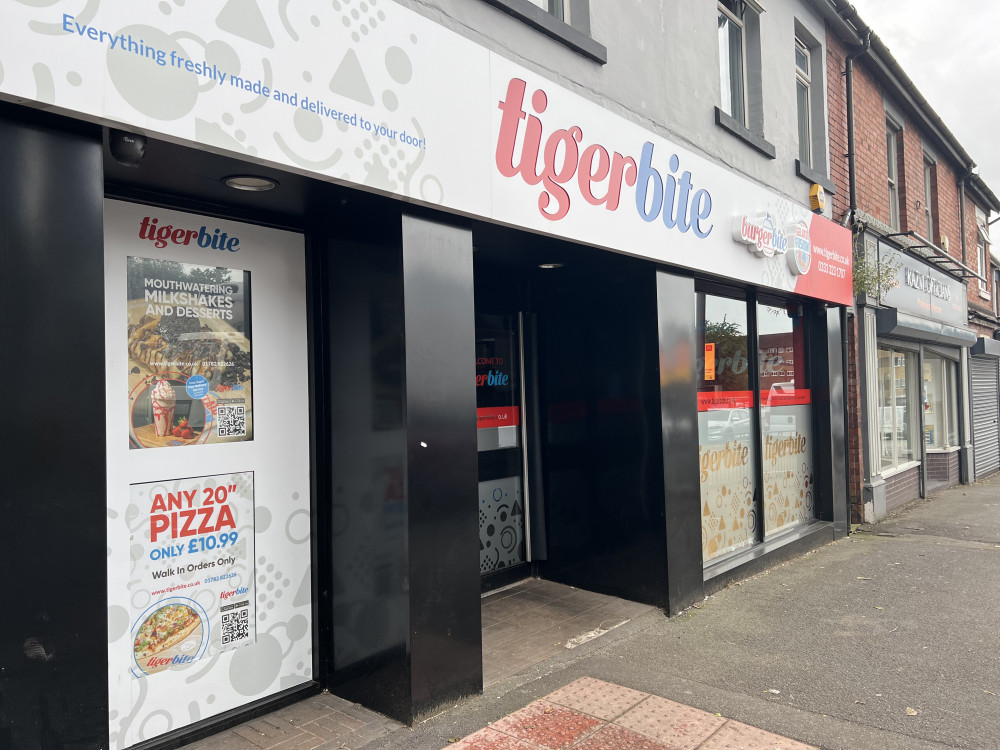 Tigerbite's branch on Weston Road, Meir, is open seven days a week (Nub News).