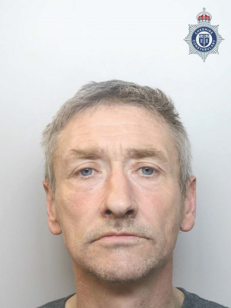 Ian James McIntyre, 45, of no fixed abode but of Crewe, has been jailed for 18 weeks (Cheshire Police).