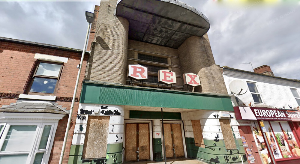 The former Rex cinema in Coalville. Photo: Instantstreetview.com