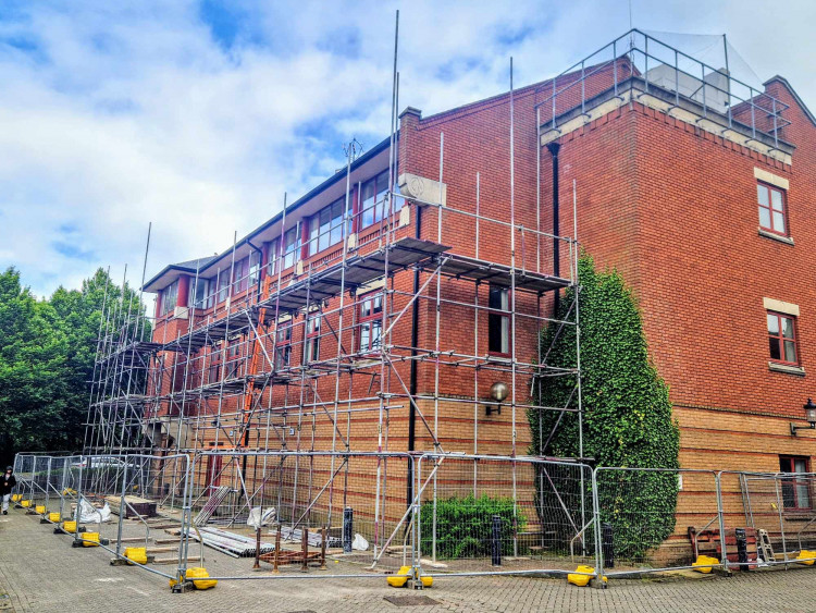 Work has commenced on a project to convert Crewe Municipal Buildings Annex into a technology and design innovation centre (TADIC) (Ryan Parker).