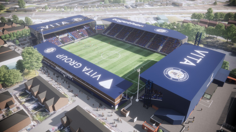 Stockport County has submitted plans for the Edgeley Park expansion, which could see an extra 7,000 seats added to the stadium (Image - Stockport County)