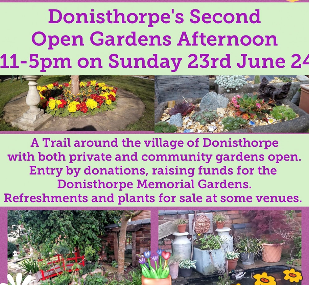 Donisthorpe Open Gardens at Donisthorpe near Ashby de la Zouch Donisthorpe Open Gardens at Donisthorpe near Ashby de la Zouch