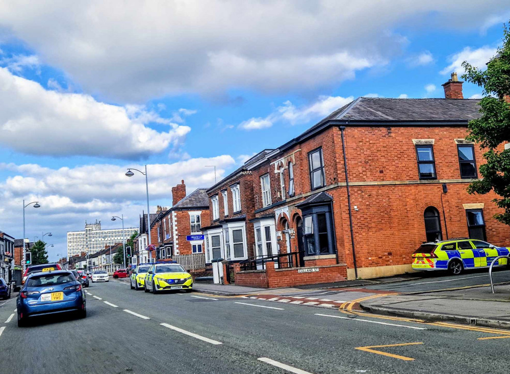 On Monday 24 June, Cheshire Police received reports of an incident at a property on Nantwich Road, neighbouring Culland Street (Nub News).