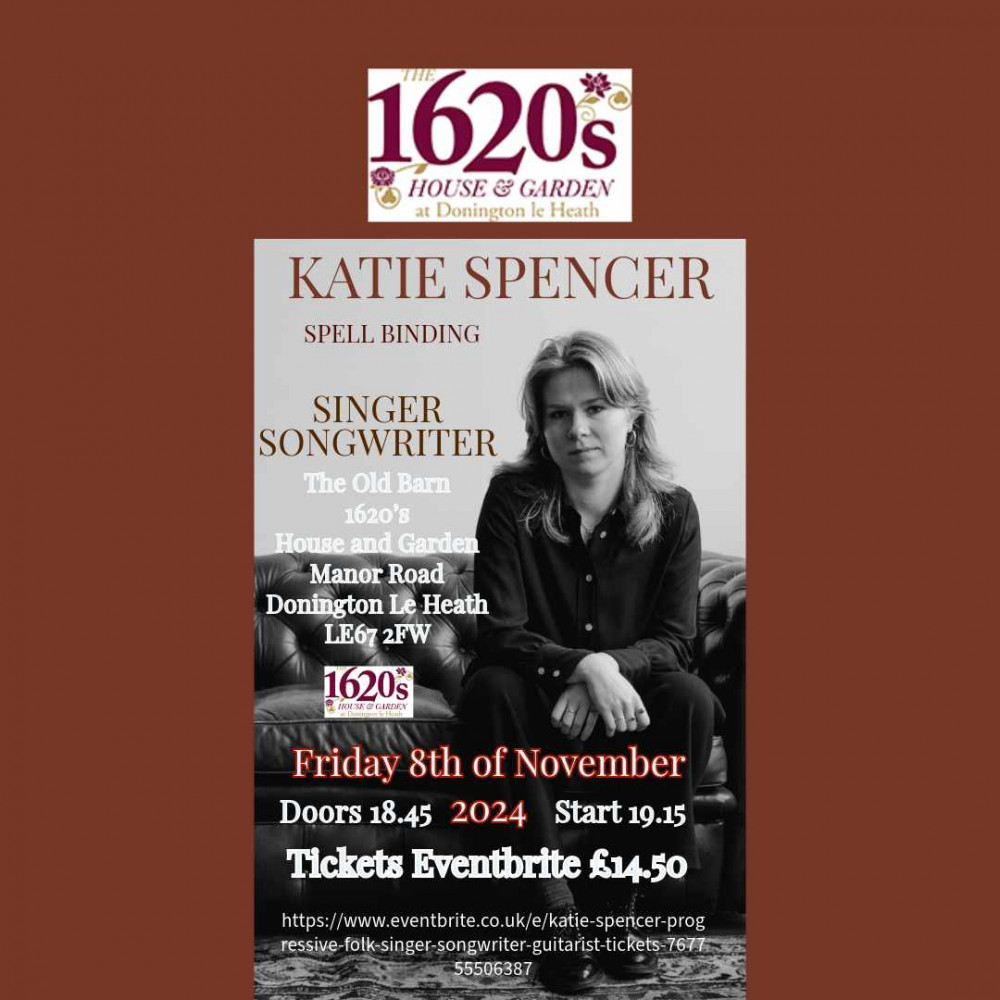 Katie Spencer Singer Songwriter & Guitarist at The Old Barn, Donington le Heath, near Ashby de la Zouch Katie Spencer Singer Songwriter & Guitarist at The Old Barn, Donington le Heath, near Ashby de la Zouch