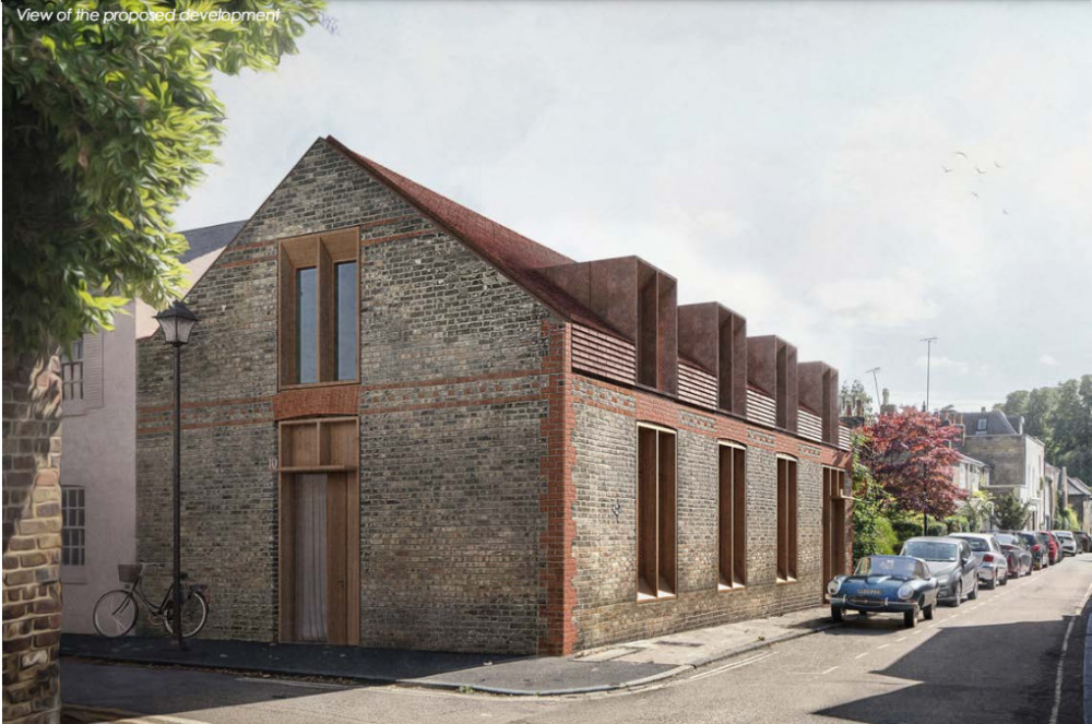 An artist's impression of the proposed development (image via planning application)