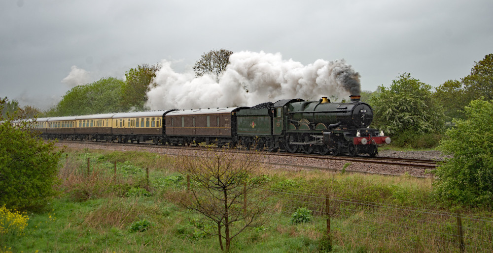 Clun Castle could hall the express from to Stratford-upon-Avon this weekend