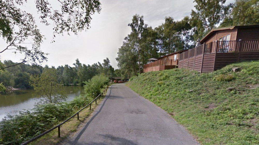 Heron Lake at Warmwell Holiday Park in Crossways. Heron Lake at Warmwell Holiday Park in Crossways.