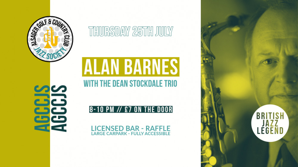Alan Barnes with the Dean Stockdale Trio Alan Barnes with the Dean Stockdale Trio