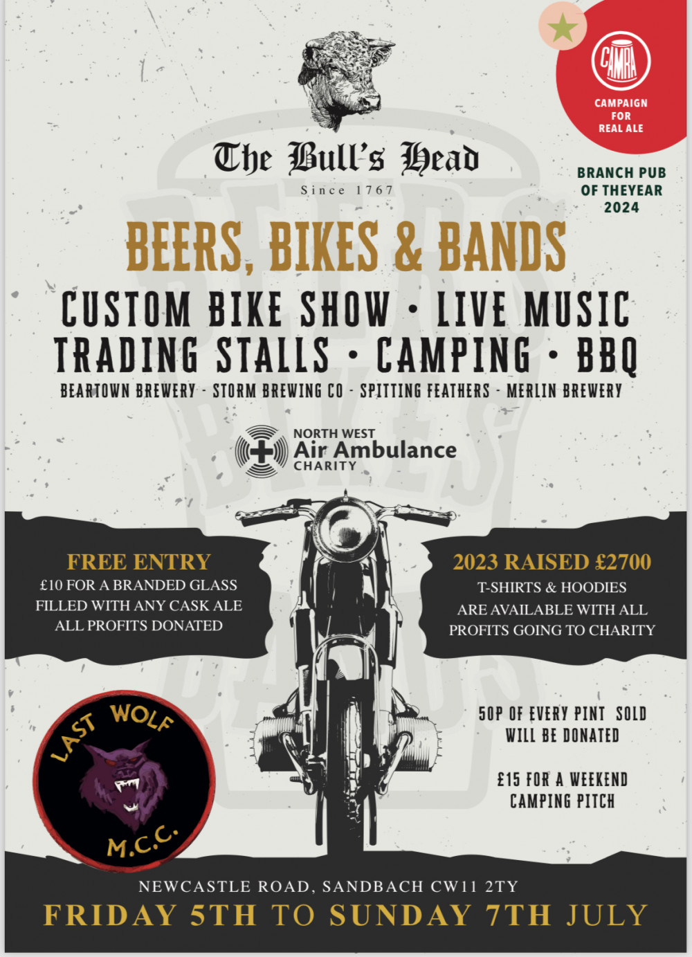 Beer, Bikes & Bands Charity Festival Beer, Bikes & Bands Charity Festival