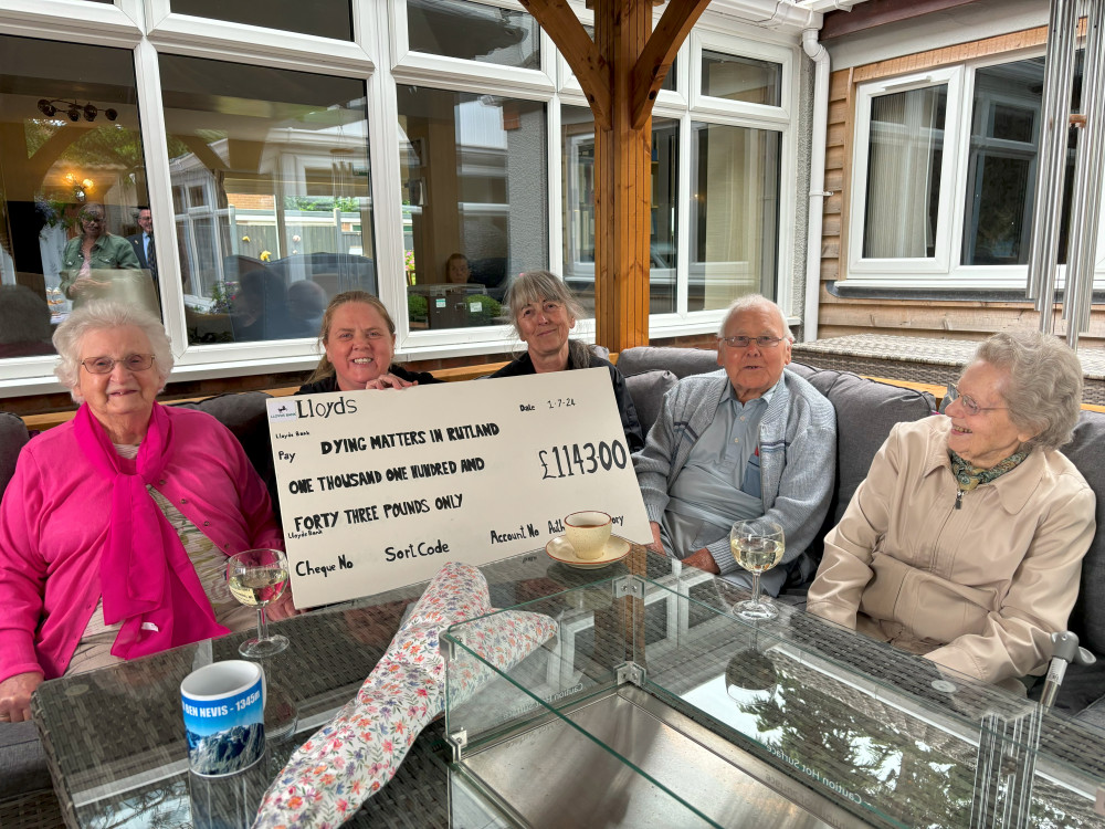 Lucy and Aggie with Wisteria House residents. Image credit: Lucy Sharratt and Aggie Sykes. Lucy and Aggie with Wisteria House residents. Image credit: Lucy Sharratt and Aggie Sykes.