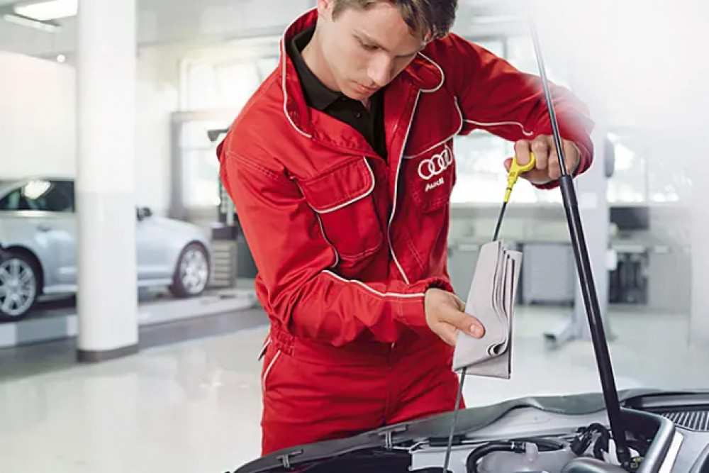 Stoke Audi is offering free MOTs for life when you have your cambelt replaced (Stoke Audi).