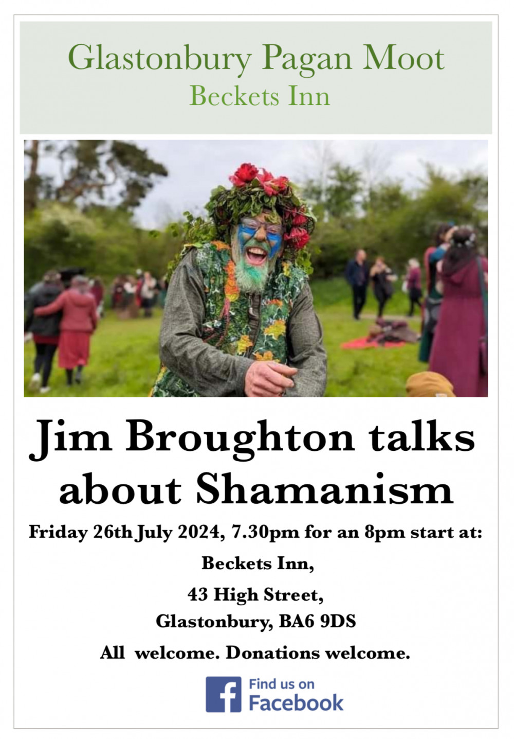 Glastonbury Pagan Moot: Jim Broughton talks about Shamanism Glastonbury Pagan Moot: Jim Broughton talks about Shamanism
