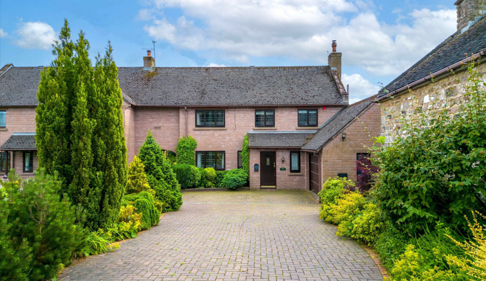 This stunning four-bedroom home in Bagnall, Staffordshire, is on the market for £565,000 (Stephenson Browne).