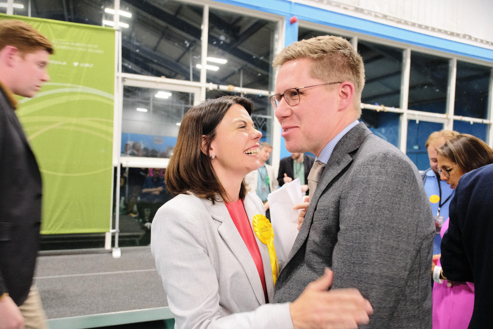 Sarah Olney from the Liberal Democrats is once again MP for Richmond Park (Photo: Oliver Monk)