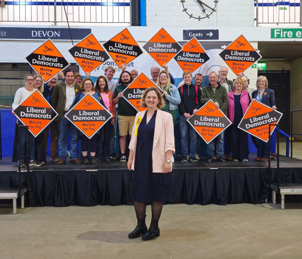 Anna Sabine is the new MP for Frome and East Somerset