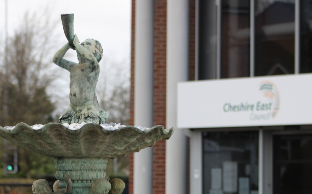 Cheshire East Council HQ, Middlewich Road, Sandbach. (Image - Macclesfield Nub News) 