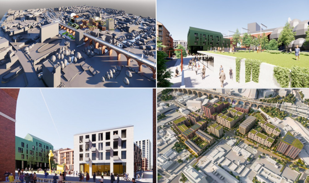 The Stockport 8 scheme aims to provide a major boost to housing and business space in the borough (Images - Stockport Council)