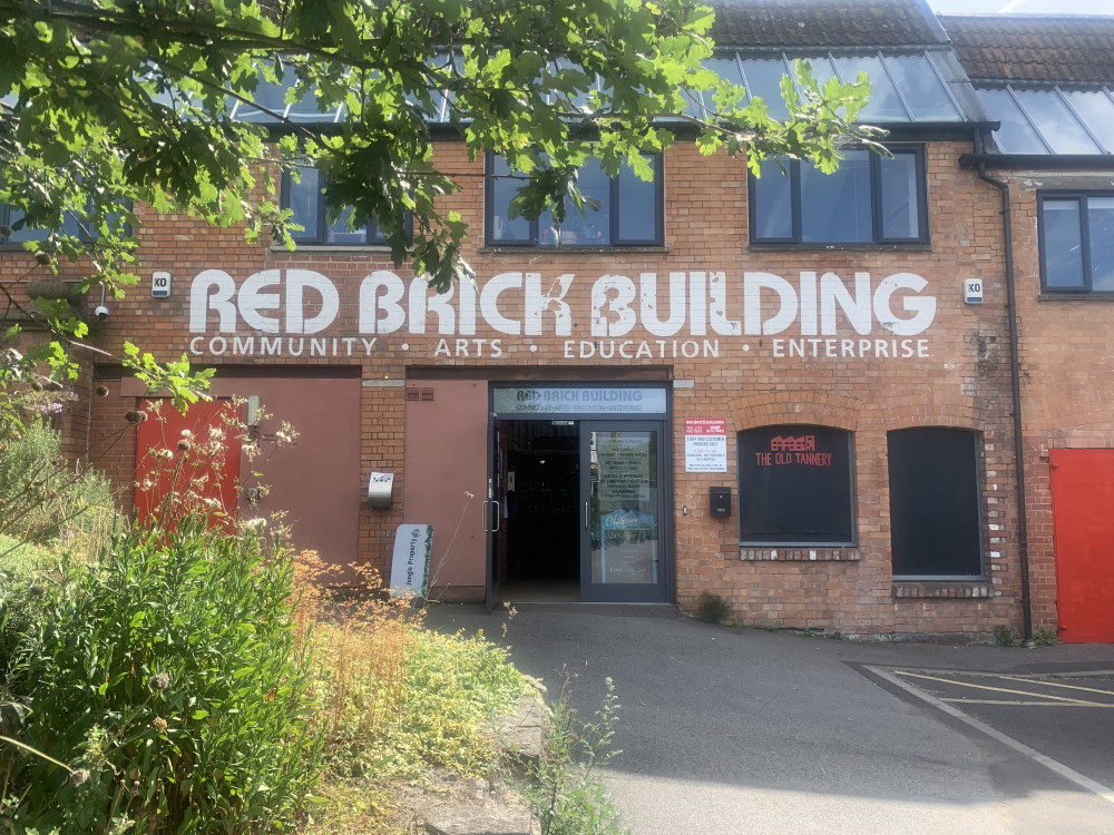 The Red Brick Building, once part of the Morlands factory, is now a community-owned social enterprise (File photo) 