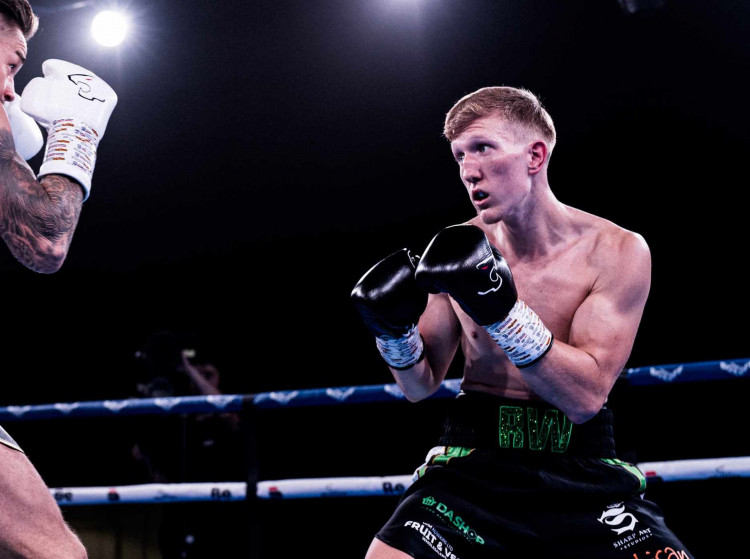 Local boxer Rhys Woods has said he is looking to bring title belts to Stockport (Image supplied)