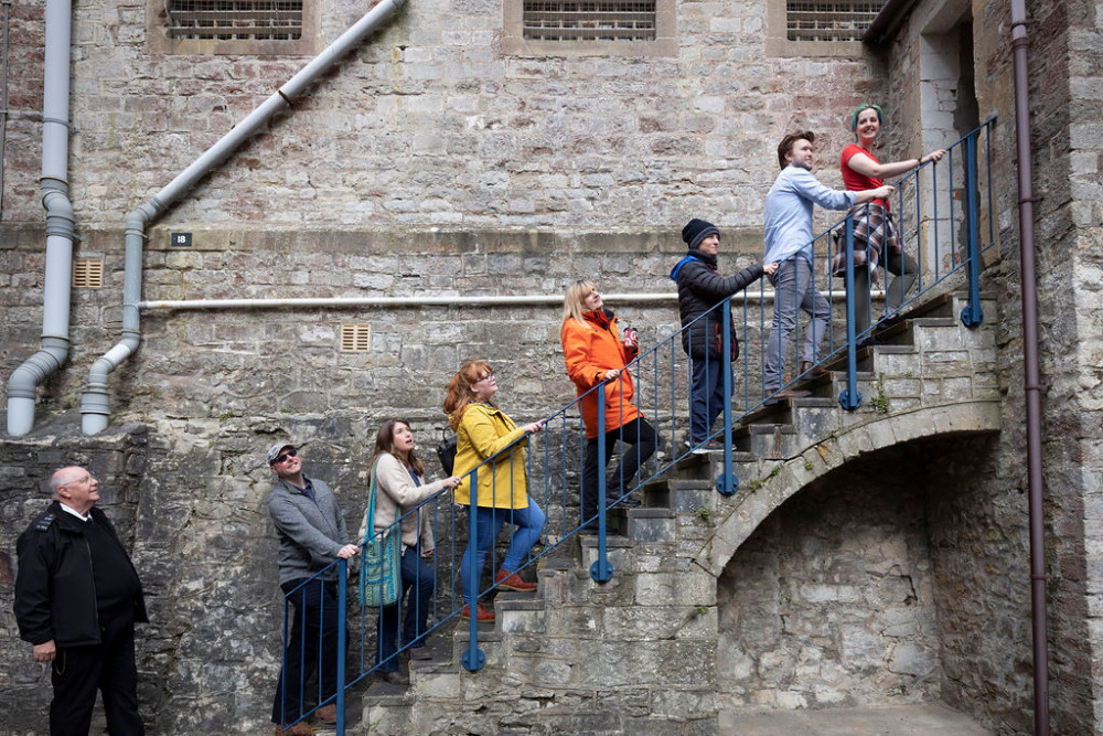 A guided tour at Shepton Mallet prison (submitted.) 