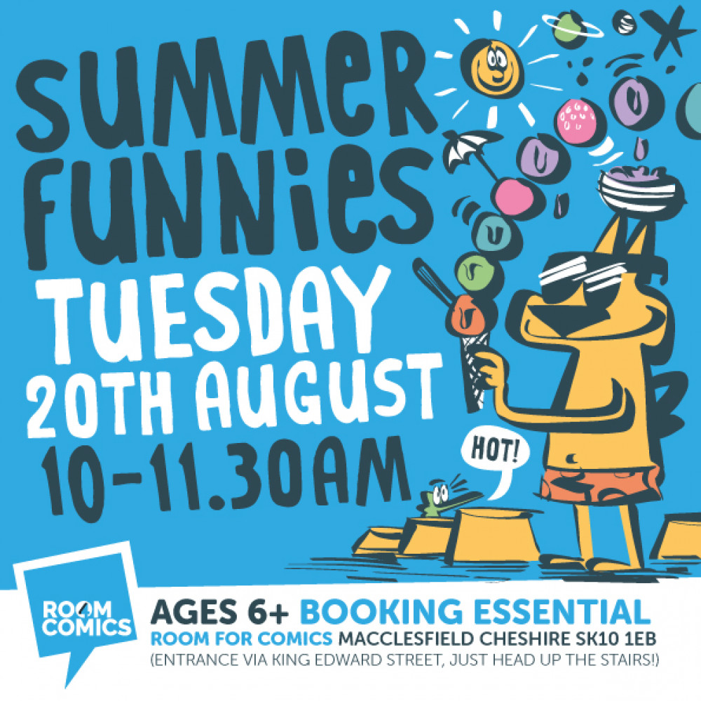 SUMMER FUNNIES cartoon art workshop SUMMER FUNNIES cartoon art workshop