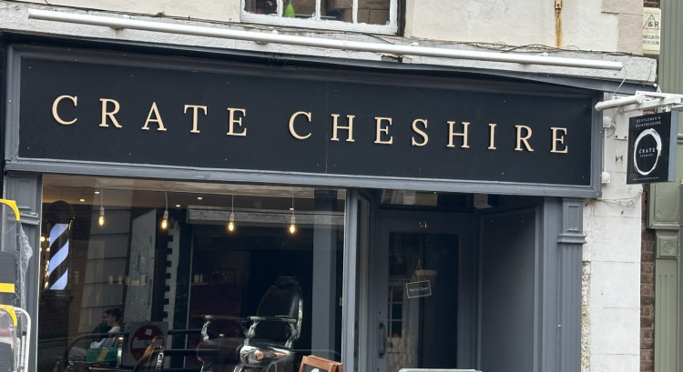 Crate Cheshire, of Chestergate. (Image - Macclesfield Nub News) 