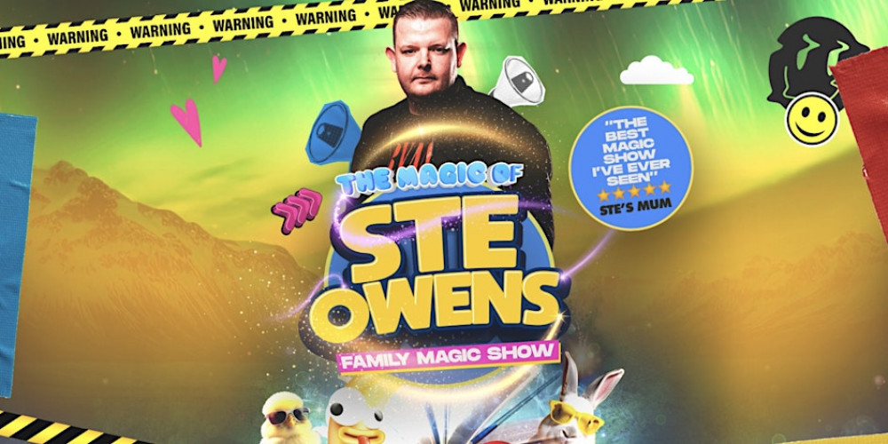 Family Magic with Ste Owens on Sunday at Manhattan's in Ashby. Image: Supplied