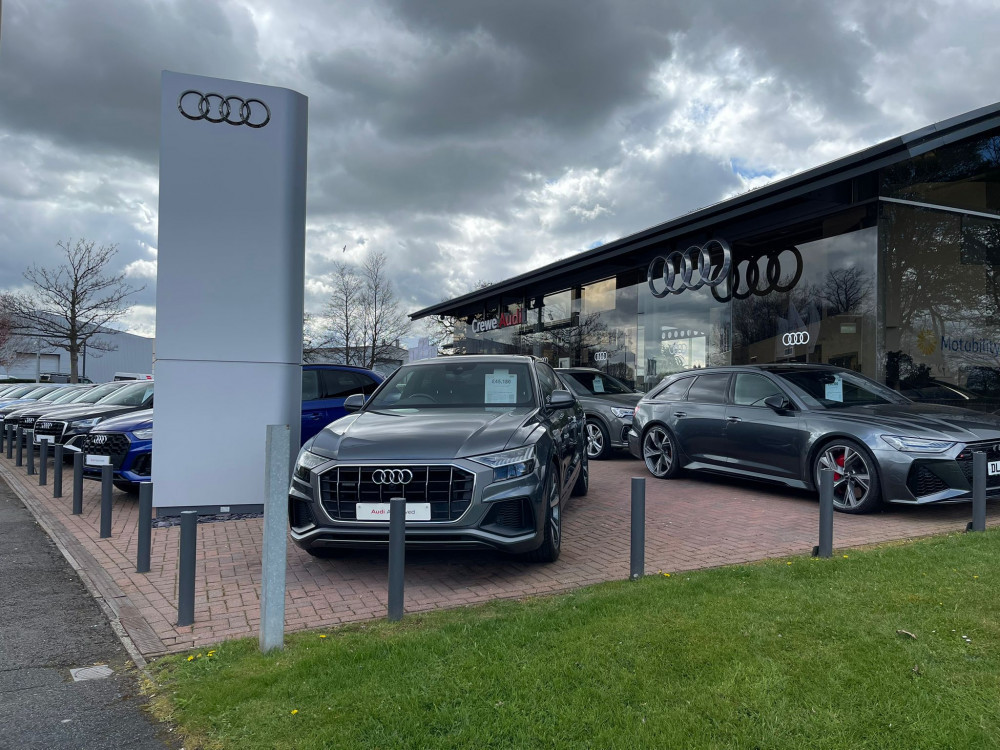 Swansway Motor Group owns dealerships across Cheshire, including Crewe Audi (Swansway Group).