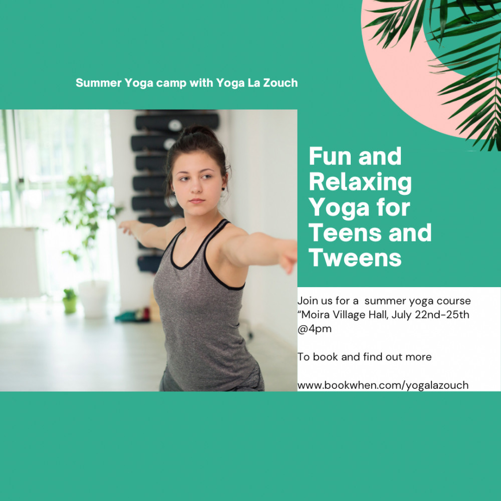 Tween and Teen Yoga at Moira Village Hall, Moira, near Ashby de la Zouch, Leicestershire