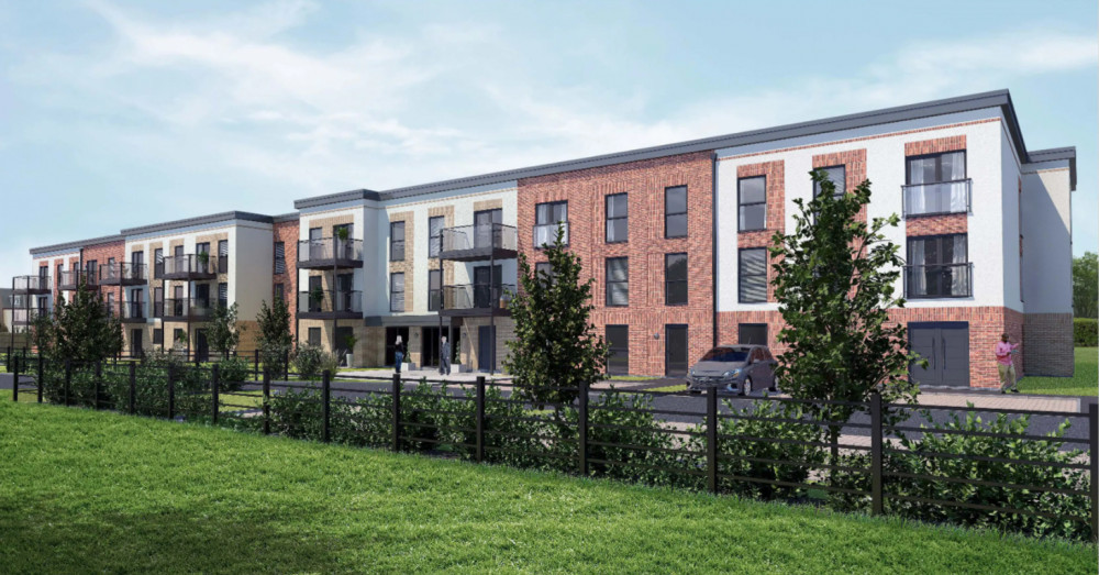 An artists' impression of the proposed development (image via McCarthy Stone)