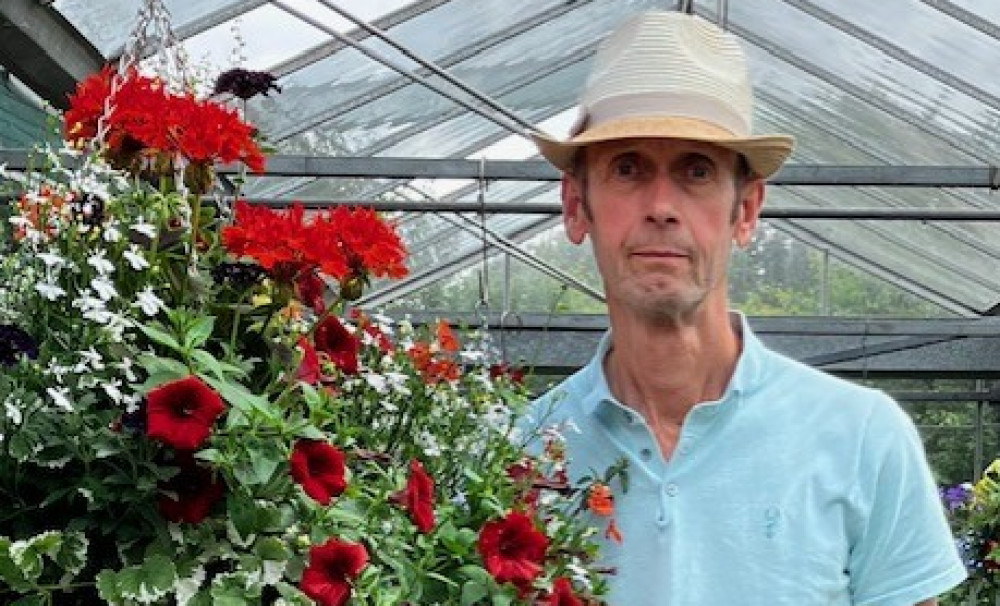 Christopher Wellavize is grateful for staff, family and the community for supporting his business over the years. (Image - Prestbury Plant and Garden)