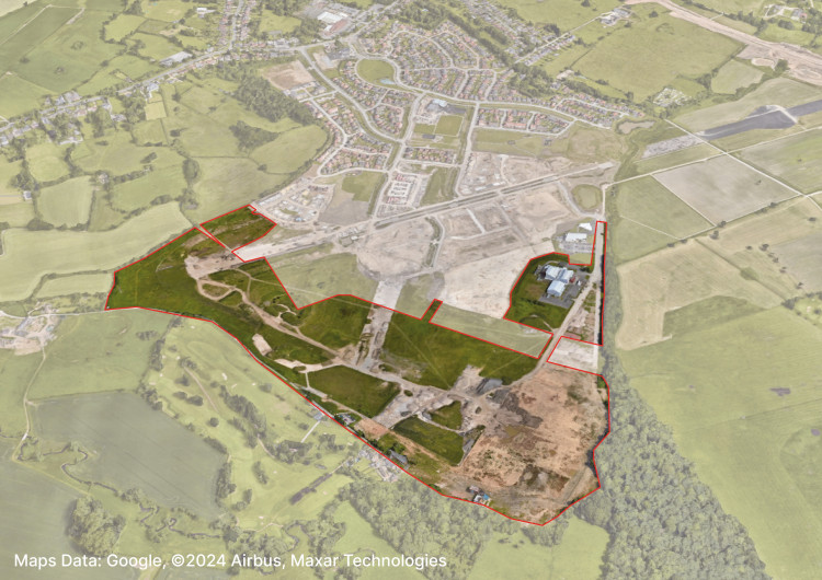 How the Woodford Garden Village extension could look - it would feature up to 500 new homes (Image - Royal Pilgrim Communications / Harrow Estates)
